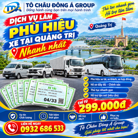  Dịch vụ làm phù hiệu xe tại Quảng Trị nhanh nhất