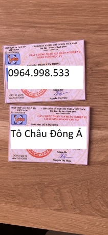 Dịch vụ làm thẻ tập huấn nghiệp vụ lái xe siêu nhanh tại Tây Ninh