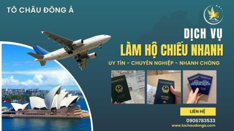Dịch vụ nhận làm hộ chiếu nhanh tại Nghệ An