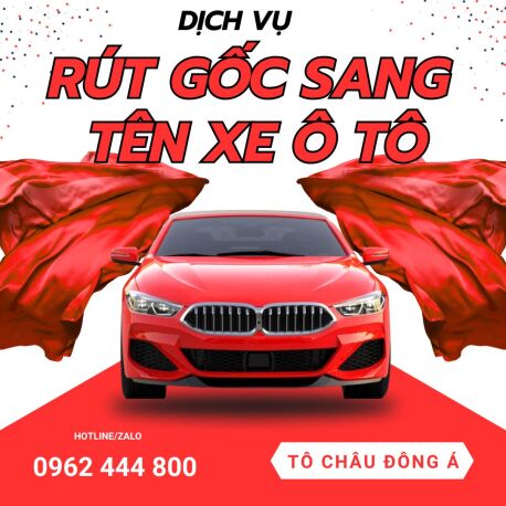 Dịch Vụ Rút Hồ Sơ Gốc, Sang Tên Xe Ô Tô Nhanh Tại Hà Tĩnh