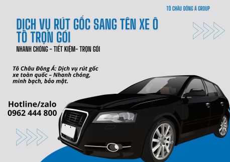 Dịch Vụ Rút Hồ Sơ Gốc, Sang Tên Xe Ô Tô Tại Quảng Ngãi Nhanh Chóng – Uy Tín