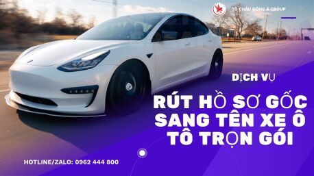 Dịch vụ rút hồ sơ gốc sang tên xe tại An Giang