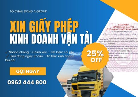 Dịch vụ xin giấy phép kinh doanh vận tải trọn gói tại Đắk Lắk