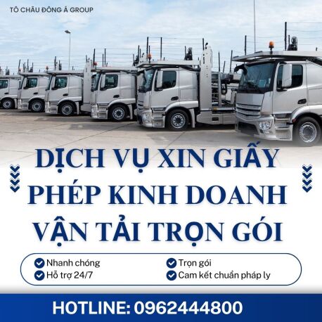 DỊCH VỤ XIN GIẤY PHÉP KINH DOANH VẬN TẢI TRỌN GÓI TẠI HUẾ – NHANH, UY TÍN, TIẾT KIỆM CHI PHÍ