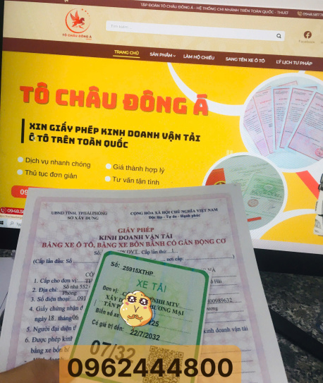 Dịch Vụ Xin Giấy Phép Kinh Doanh Vận Tải Trọn Gói Tại Lào Cai