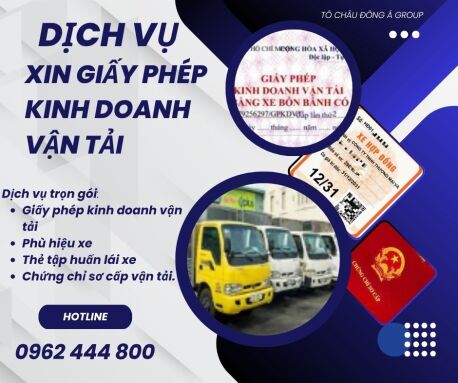 Dịch Vụ Xin Giấy Phép Kinh Doanh Vận Tải Trọn Gói Tại Vĩnh Long Uy Tín Số 1