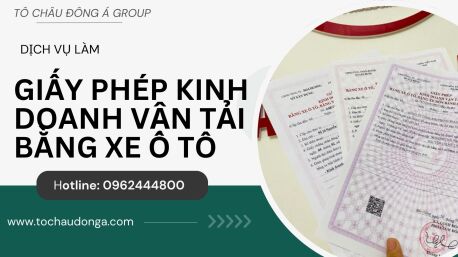 Dịch vụ xin giấy phép kinh doanh vận tải trọn gói uy tín tại Điện Biên