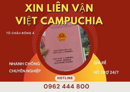 Dịch Vụ Xin Giấy Phép Liên Vận Việt – Campuchia Trọn Gói, Uy Tín Tại Thái Nguyên
