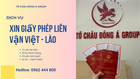 Dịch Vụ Xin Giấy Phép Liên Vận Việt – Lào Cho Xe Tại Khánh Hòa Uy Tín Số 1