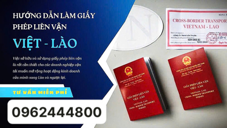 Dịch vụ xin giấy phép liên vận Việt – Lào giá rẻ cho xe tại Lạng Sơn