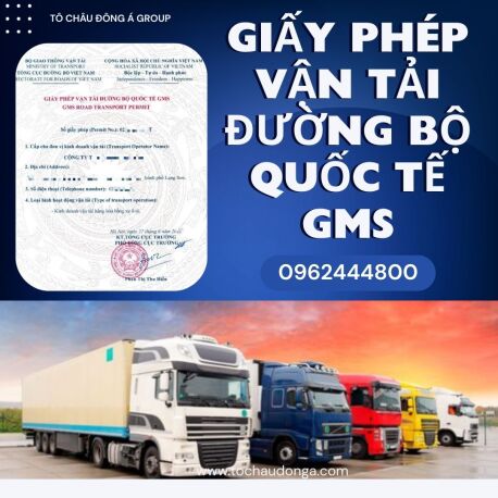 Dịch Vụ Xin Giấy Phép Vận Tải Quốc Tế GMS Tại TP. Hồ Chí Minh