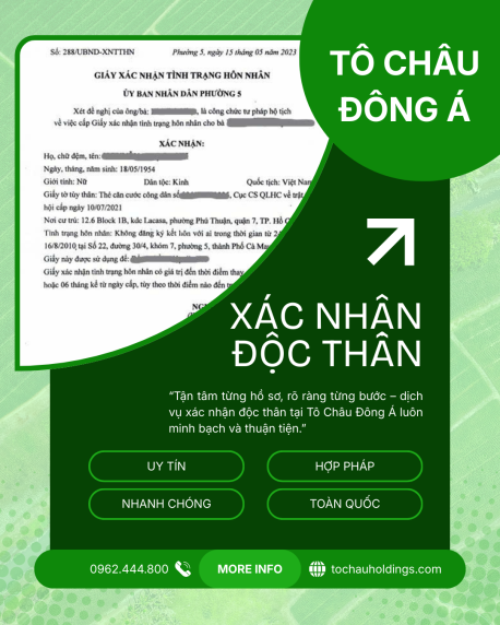 Dịch Vụ Xin Giấy Xác Nhận Tình Trạng Hôn Nhân Tại Lào Cai Nhanh Chóng