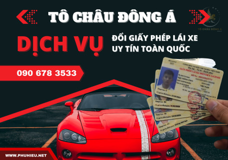 Đổi bằng lái ô tô siêu nhanh tại Hà Nam