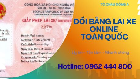 Đổi Bằng Lái Xe Ô Tô Online tại Thường Tín Hà Nội