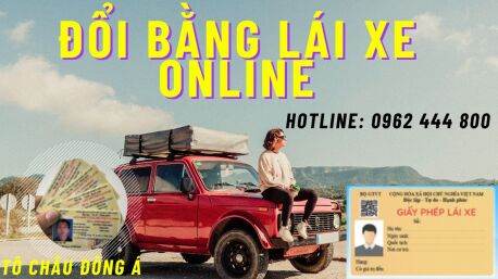 Đổi bằng lái xe ô tô online tại xã Tân Hội, Hà Nội