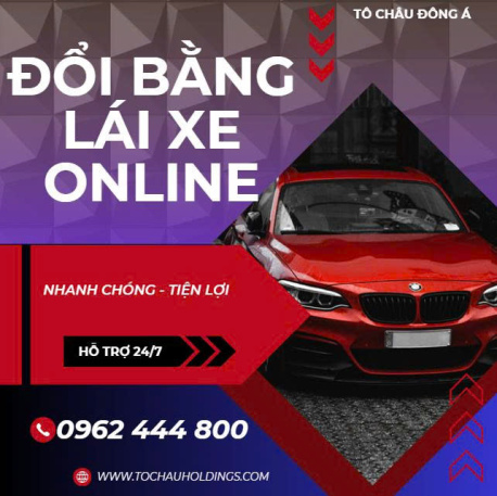 Đổi bằng lái xe online đơn giản tại Ba Vì, Hà Nội