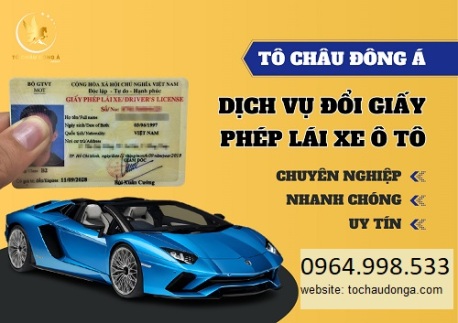 Đổi bằng lái xe online đơn giản tại Phú Thọ