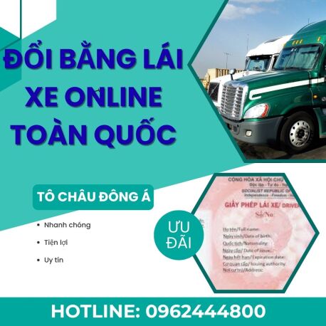 Đổi bằng lái xe online tại Quảng Ninh