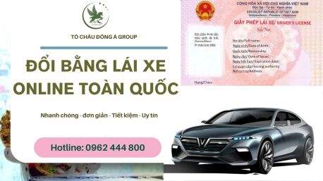Đổi bằng lái xe online tại Thanh Trì, Hà Nội