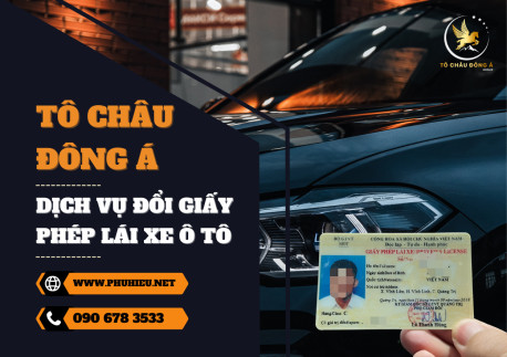 Đổi bằng lái xe siêu giá sốc tại Bắc Ninh