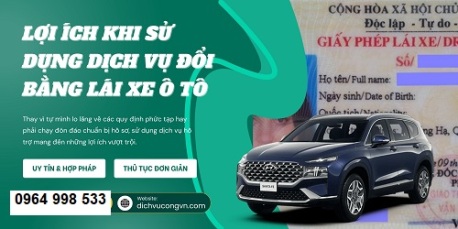 Đổi giấy phép lái xe cho người nước ngoài tại Phú Yên giá tốt