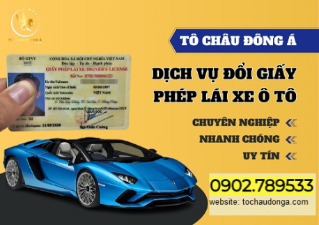 Đổi giấy phép lái xe ô tô hết hạn dưới 3 tháng tại Vũng Tàu