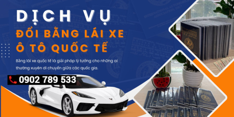 Đổi giấy phép lái xe quốc tế IAA/IDP online uy tín Đồng Nai