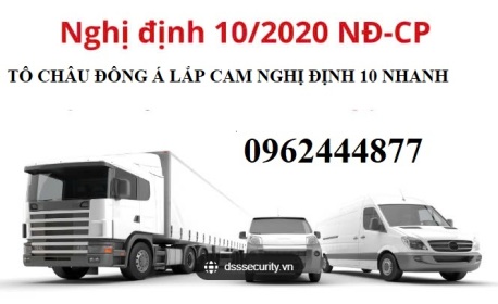 Gắn cam nghị định 10 giá tốt tại Cà Mau