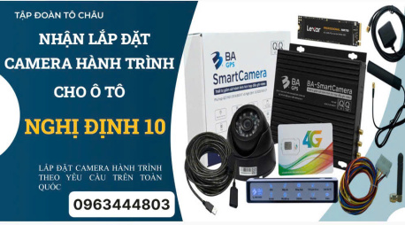 Gắn camra chuẩn nghị định 10 cho xe ô tô tại Nam Định