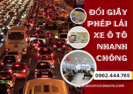 Gia hạn, đổi bằng lái xe ô tô online tại Bắc Cạn