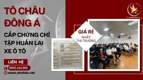 Giấy chứng nhận tập huấn nghiệp vụ lái xe uy tín giá rẻ Vũng Tàu