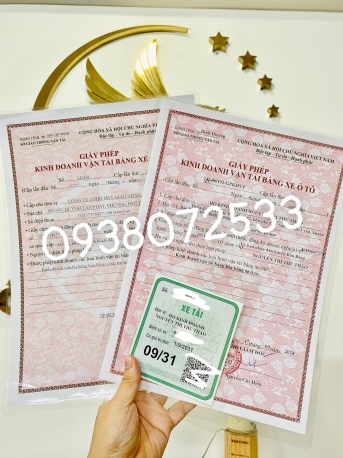 Giấy phép Kinh Doanh Vận Tải cho Doanh Nghiệp, Hộ Kinh Doanh tại Hồ Chí Minh