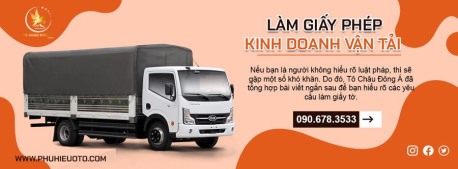 Giấy phép kinh doanh vận tải cho hộ kinh doanh cá thể tại Hà Nội uy tín, chất lượng hàng đầu 