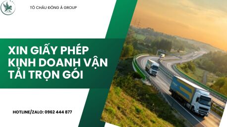 GIẤY PHÉP KINH DOANH VẬN TẢI LÀM TẠI HỒ CHÍ MINH