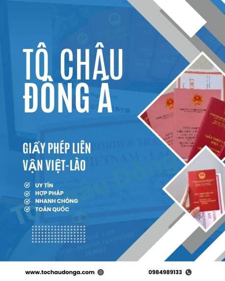 Giấy phép liên vận có hiệu lực toàn tuyến Việt – Lào – nhận liền tay!