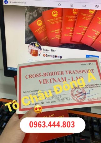 Giấy phép liên vận Việt - Lào (Transit Lào) uý tín nhất Sài Gòn 
