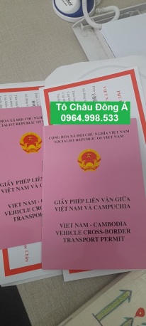 Giấy phép liên vận Việt Nam - Campuchia giá tốt tại Đồng Nai