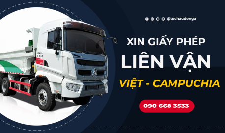Giấy phép liên vận Việt Nam - Campuchia nhanh chóng tại Tây Ninh