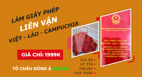 Giấy phép liên vận Việt Nam - Lào tại Đà Nẵng nhanh chóng