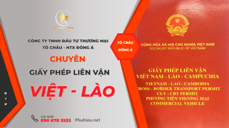 Giấy phép liên vận Việt Nam - Lào tại Hà Tĩnh giá siêu rẻ