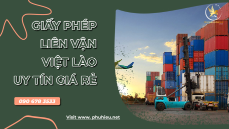 Giấy phép liên vận Việt Nam - Lào uy tín, giá rẻ tại Nghệ An