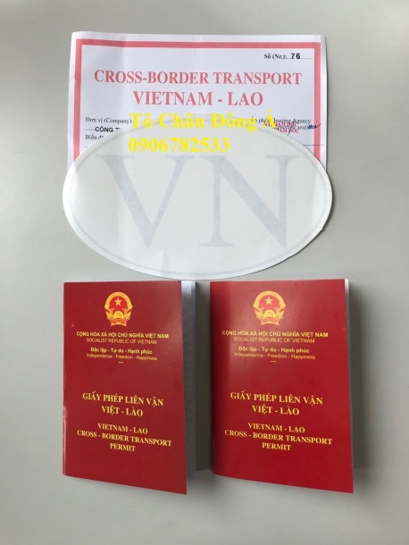 Giấy phép liên vận Việt- Lào xe ô tô con dưới 9 chỗ