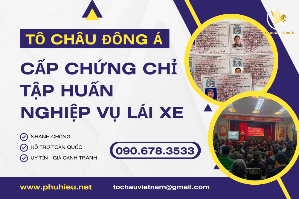 Cấp chứng chỉ tập huấn giá sốc tại Hòa Bình