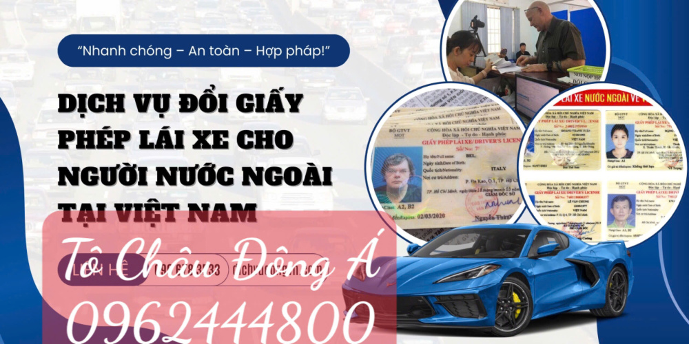 Địa điểm đổi bằng lái ô tô cho người nước ngoài uy tín, nhanh chóng tại Quảng Trị