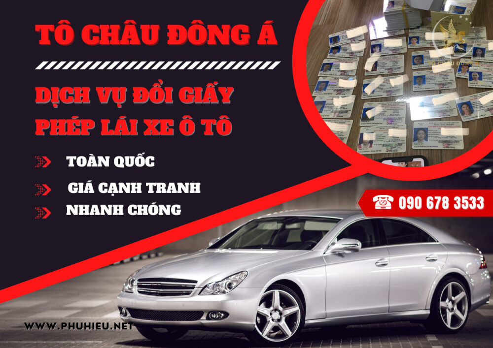 Địa điểm đổi bằng lái ô tô hết hạn giá sốc tại Vĩnh Phúc