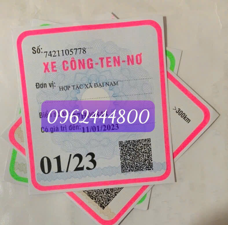 Địa điểm làm phù hiệu xe tải giá sốc tại Huế