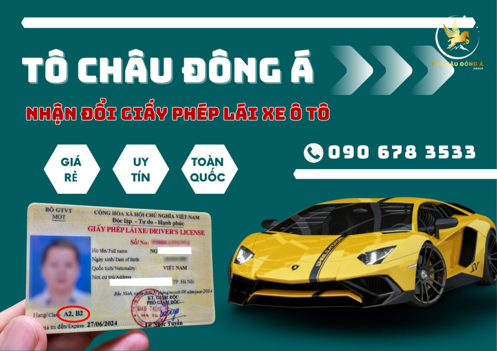 Đổi bằng lái xe giá rẻ tại Khánh Hòa