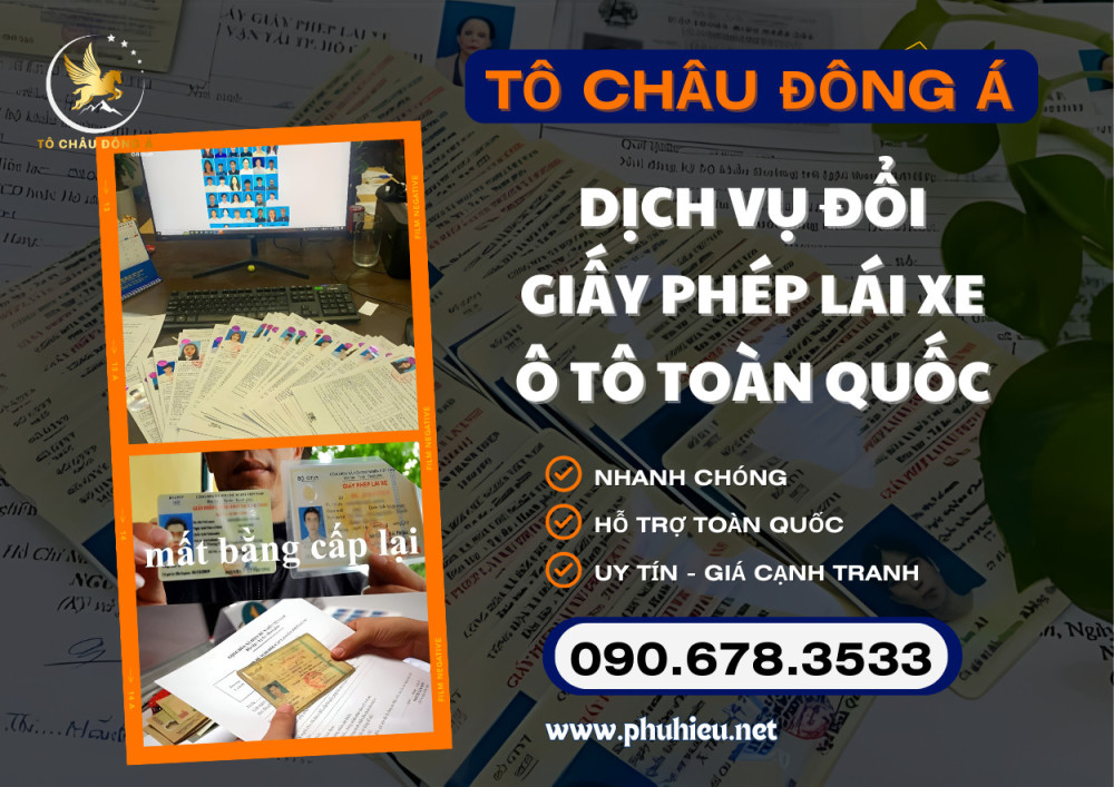Gia hạn bằng lái xe ô tô giá rẻ, nhanh chóng tại Khánh Hòa