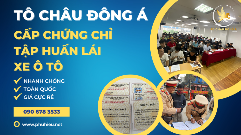 Làm chứng chỉ tập huấn siêu nhanh sau 2 ngày 