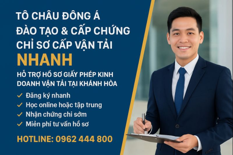 Học Online Cấp Chứng Chỉ Vận Tải Cho Người Điều Hành Tại Khánh Hòa